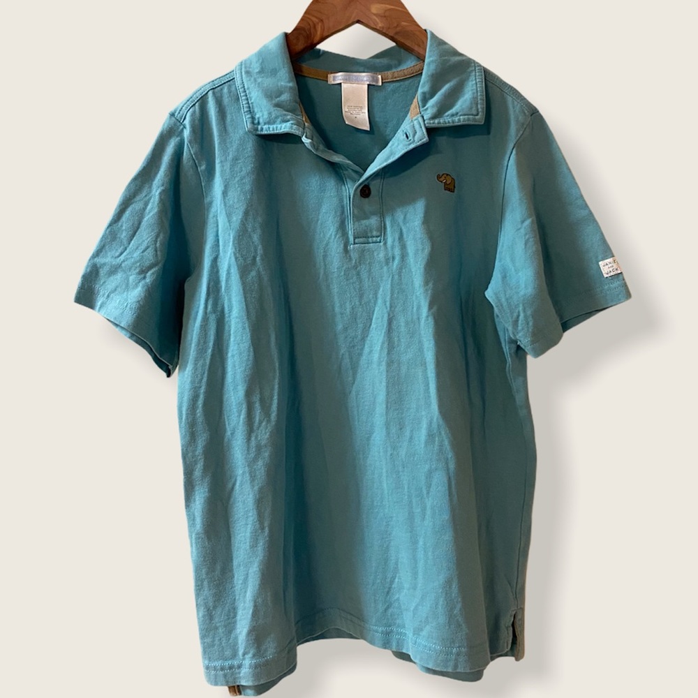 Janie and Jack Elephant Polo, size 8